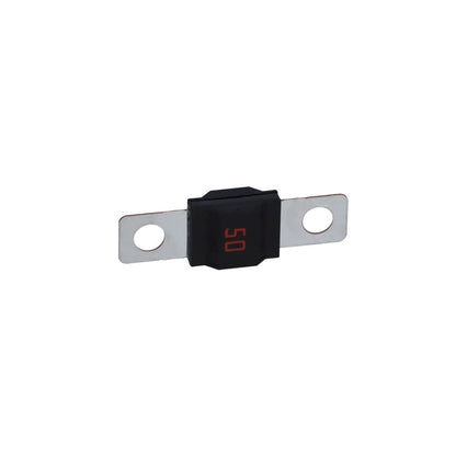50A fuse for BMW series 1 E81, E82, E87, E88, F20, F21, F52 Series 3 E46, E90, E91, E92, E93, F30, F31, F34, F35 Series 4 F32 Series 5 E39, E60, E61, F11, F11 Series 6 E63, E64, F13, F13, F13, F13 E65 Serie 8 E31 X1 E84 X3 E83 X5 E53, E70 X6 E71 Z4 E85,