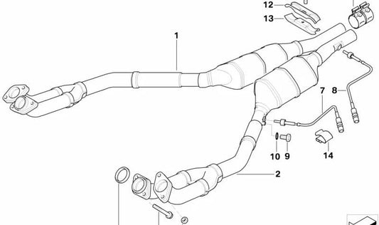 Vite di chiusura OEM 07119900801 per BMW E31, E38, E39. BMW originale BMW.