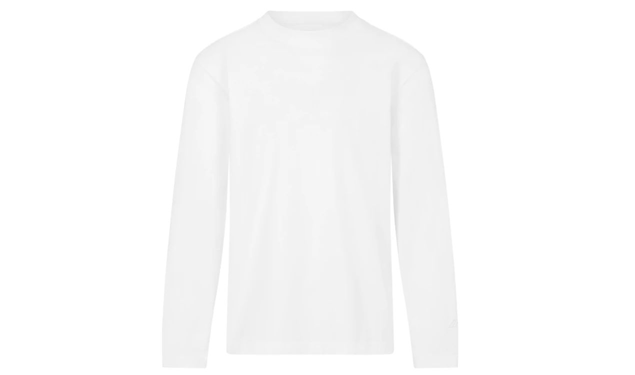 Camiseta de manga larga blanca con logo M OEM 80145B4C801 para BMW {E30,E36,E46,E90,E91,E92,E93,E81,E82,E87,E88,F20,F21,F30,F31,F34,F32,F33,F36,G20,G21,G22,G30,G31,X1,X3,X4,X5,X6,Z3,Z4,M3,M4,M5,M6}. Original BMW.