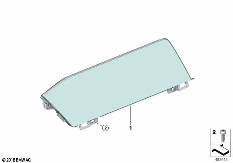 Pantalla Central de Información para BMW F95, G05, F96, G06, G07 (OEM 65505A0E6B7). Original BMW