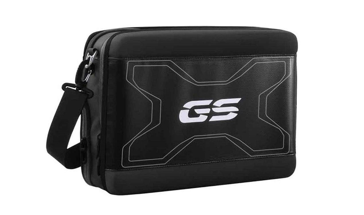 Bolsillo interior Vario-Topcase OEM 77498534712 para motos BMW R1200GS, R1250GS, F750GS, F850GS... y más. Original BMW Motorrad.