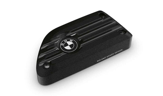 Tapa depósito líquido de frenos trasero negra OEM 77232469257 para motos BMW R 18, R 18 Classic, R 18 B, R 18 Transcontinental. Original BMW Motorrad.