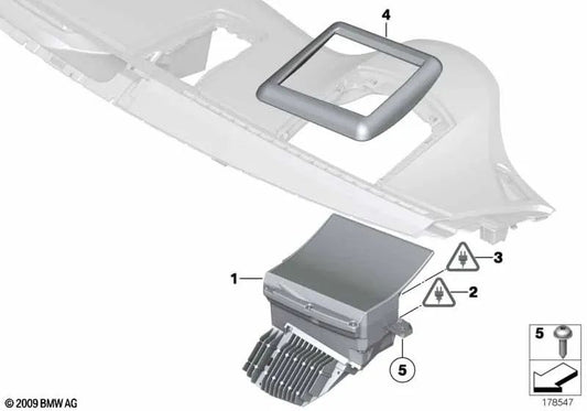 Head-Up Display para BMW F06, F12, F13, F01N, F02N (OEM 62306815501). BMW originais.