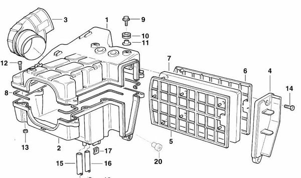 Soporte delantero OEM 13722345018 para motos BMW F 650, F 650 ST. Original BMW Motorrad.