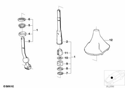 Fuelle para BMW Serie 3 E21 (OEM 25111206289). Original BMW