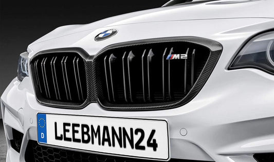 Rejilla M Performance OEM 51712453944 para BMW F87. Original BMW.