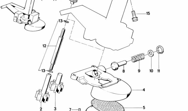 BMW E21, E30, E12, E28, E34 (OEM 11411265098). BMW originale