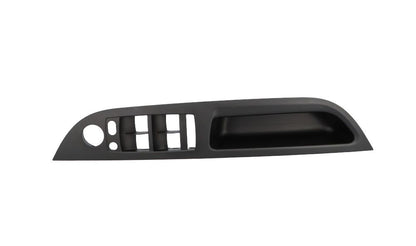Manilla interior puerta izquierda negra OEM 51416983703 para BMW E60, E60N, E61, E61N. Repuesto original BMW.