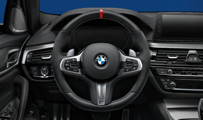 Volante deportivo M Performance OEM 32302448757 para BMW G30, G30N, G31, G31N, G38, G38N, G32, G32N, G11, G11N, G12, G12N, G14, G15, G16, G05, G05N, G18, G18N, G06, G06N, G07, G07N. Original BMW.