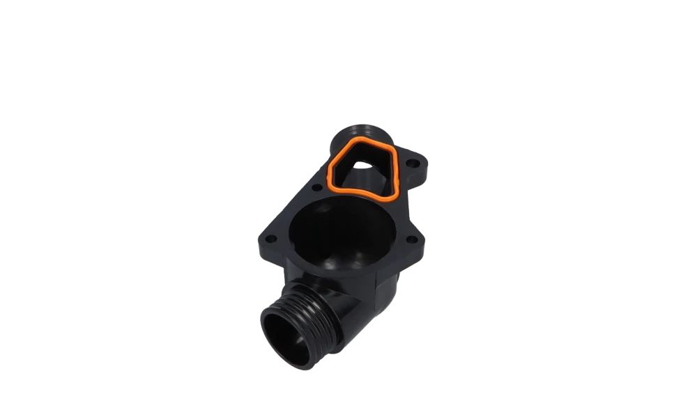 Brida de conexión OEM 11531722531 para BMW E36, E34, Z3. Pieza del sistema de refrigeración (bomba de agua/termostato). Original BMW.