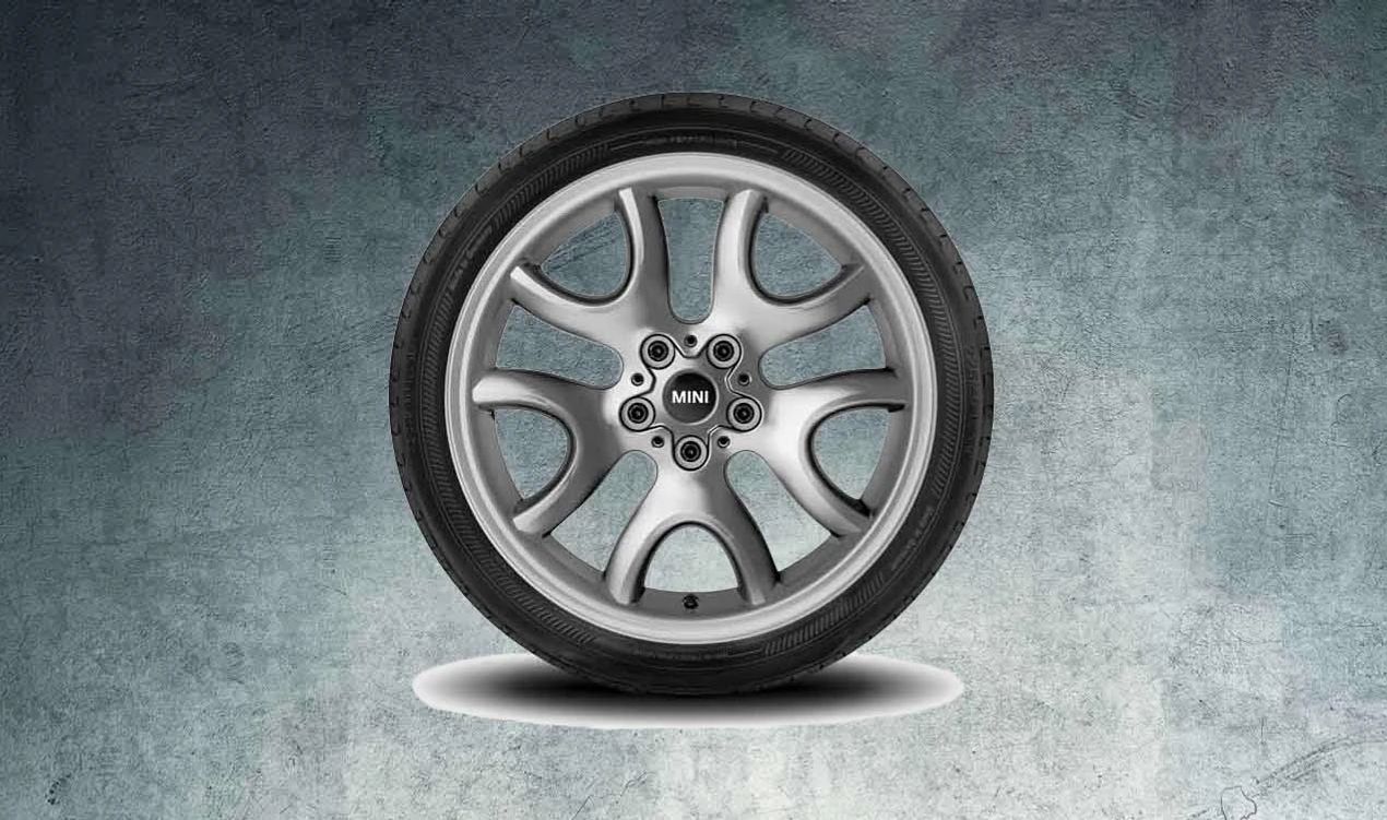 Llanta de aluminio Y-Spoke 139 19" bicolor OEM 36109809485 para MINI Countryman R60, Paceman R61, Cooper R56... y más. Original MINI.