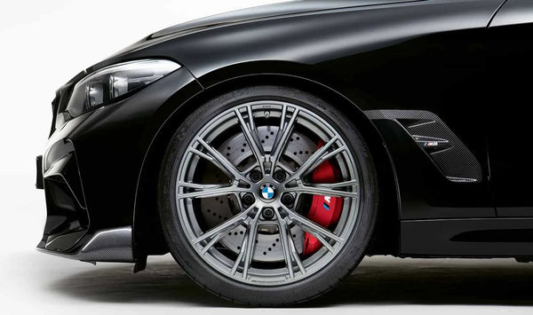 Juego de ruedas completo M Performance Y-Speiche 1111 para BMW Serie 3 E46, Serie 5 E39, Serie 7 E38 (OEM 10015581). Original BMW.