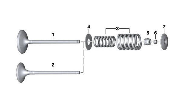 Plato base de muelle inferior OEM 11348409771 para BMW Motorrad R 18, R 18 Classic, R 18 Roctane, R 18 B, R 18 Transcontinental. Original BMW Motorrad.