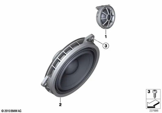 HiFi Tweeter Speaker System for BMW F06, F12, F13 (OEM 65139248716). Genuine BMW