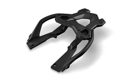 Portaequipajes trasero negro OEM 46548534258 para BMW Motorrad R 1200 R, R 1250 R, R 1200 RS, R 1250 RS. Original BMW Motorrad.