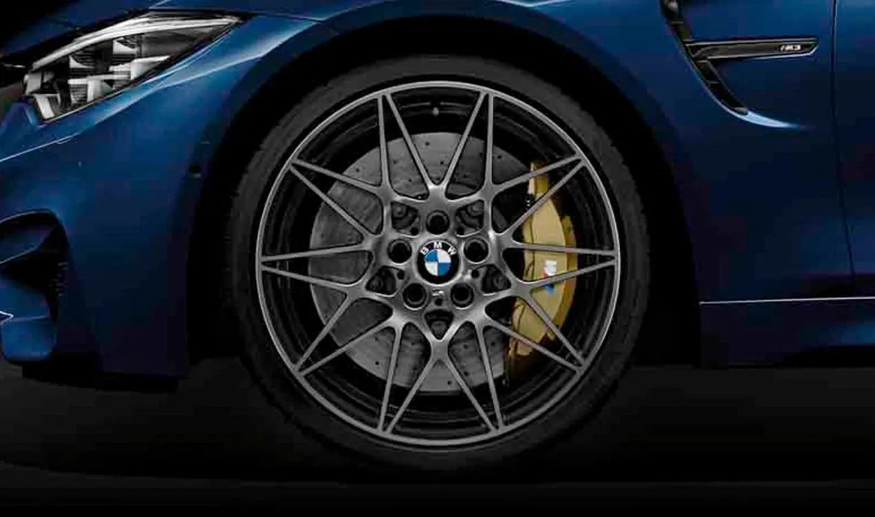 Pneumatico in alluminio M Radio 666 per BMW F80, F82, F83 (OEM 36108090193). BMW originale