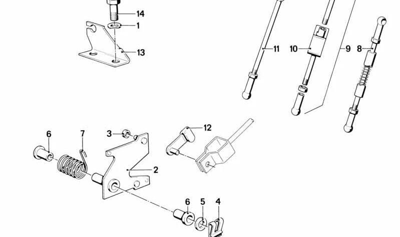 BMW E12, E24, E23 (OEM 35411118378). Original BMW