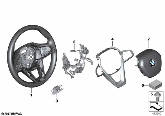 BMW X3 G01, G01N, G08, X4 G02, G02N (OEM 32306884319). Original BMW.