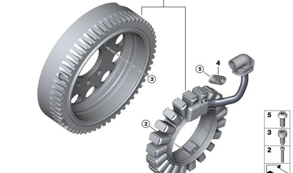 Tornillo OEM 07129909660 para BMW Motorrad R1200GS, R1250GS, F800GS, F850GS, S1000RR, K1600GT, R NineT y más modelos compatibles. Repuesto original BMW Motorrad.