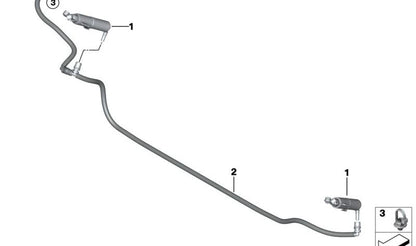 ** OMPARABRISAS Oppiance 616748733 para BMW F25. BMW original.