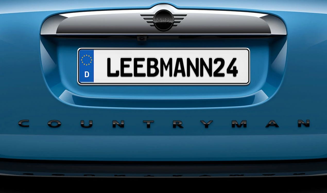 Emblème arrière “MINI Countryman” Piano Black OEM 51149852046 pour MINI Countryman F60 (2015-2020), Countryman F60 LCI (2019-2024). Original MINI.