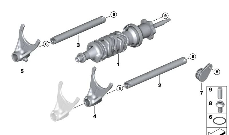 Tornillo cilíndrico M6x12 OEM 07129909849 para BMW Motorrad R 18, R 1200 GS, R 1300 GS… y más. Original BMW Motorrad.