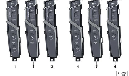 Unità di controllo della console centrale OEM 61316993943 per BMW X3 G01 XDRive30e. Compatibile con i modelli prodotti tra 02/2019 e 07/2021. Sostituzione BMW originale.