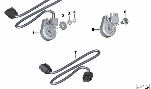 OEM adapter duct 61128523365 for bmw R1200GS motorcycles, R1250gs, K1200s, S1000Rr ... and more. Original BMW Motorrad.