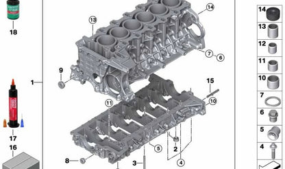 Imprimación Loctite OEM 83197515683 4ML para BMW {E81,E82,E87,E88,F20,F21,F22,F23,F87,E36,E46,E90,E91,E92,E93,F30,F31,F34,F80,F32,F33,F36,F82,F83,E39,E60,E61,F07,F10,F11,G30,E63,E64,F06,F12,F13,E38,E65,E66,F01,F02,F04,G11,G12,E84,E83,F25,F26,E53,E70