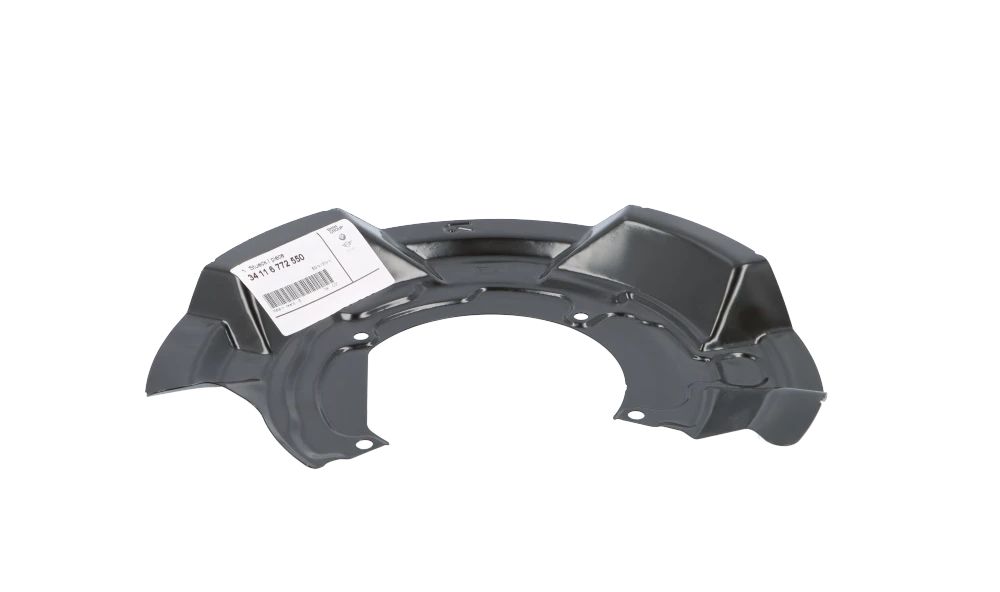 Chapa protectora delantera derecha OEM 34116772550 para MINI R55, R56, R57, R58, R59… y más. Original MINI.