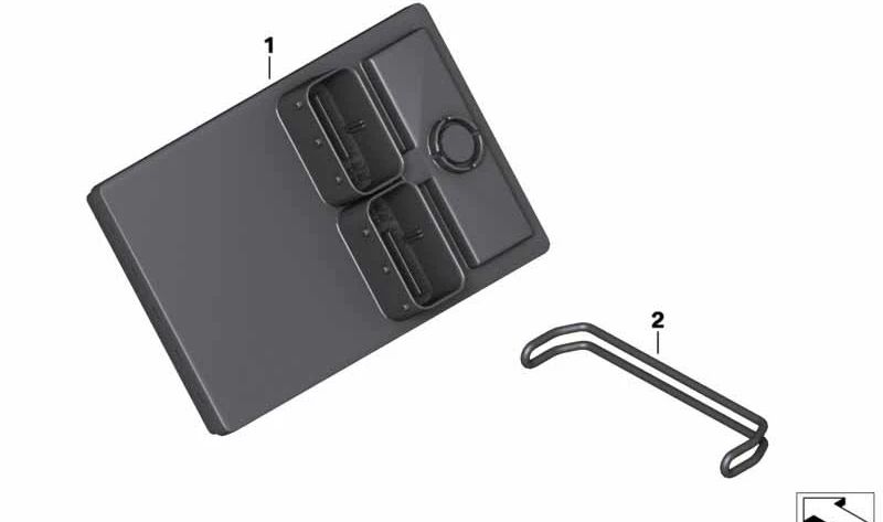 Sistema electrónico central del chasis OEM 61358394897 para motos BMW K1300 S, K1300 R, K1300 GT, R1200 RT. Original BMW Motorrad.