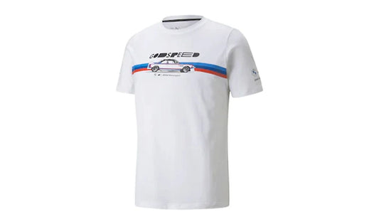 Camiseta M Motorsport blanca talla L para BMW. Original BMW.