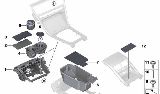 OEMA PORTA VALUE 51169396506 for BMW F91, F92, F93, G14, G15, G16. Original BMW.