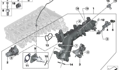 Junta tórica OEM 11618512681 para BMW {F20, F21, F40, F22, F23, F44, F45, F46, G42, E90, E91, E92, E93, F30, F31, F34, G20, G21, G28, F32, F33, F36, G22, G23, G26, F07, F10, F11, G30, G31, G32, G11, G12, E84, F48, F39, F25, G01, F26, G02, F15, G05}