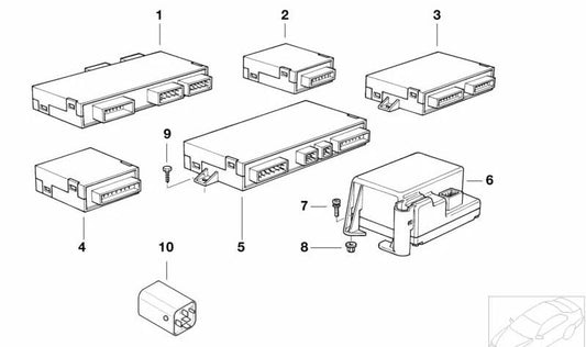 OEMPARABRISAS Windshield Control Module 61358366366 for BMW E36. Original BMW.