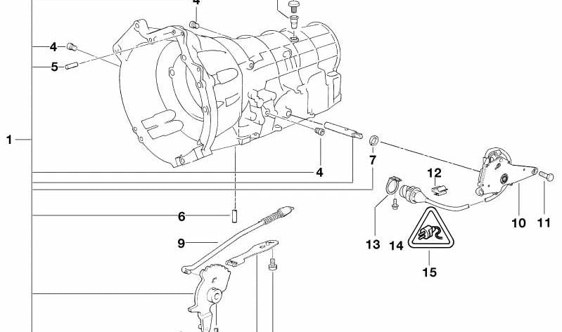 Conector eléctrico OEM 12521740615 para BMW E46, E39, E38, E85. Original BMW.