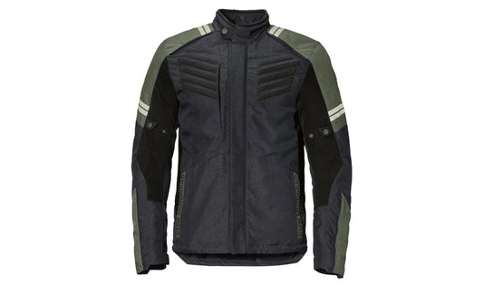 Chaqueta Reschen GORE-TEX azul-gris talla 56 OEM 76117913402 para BMW Motorrad. Original BMW Motorrad.