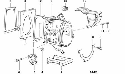 Radiador para BMW Serie 3 E30 (OEM 13541739222). Original BMW