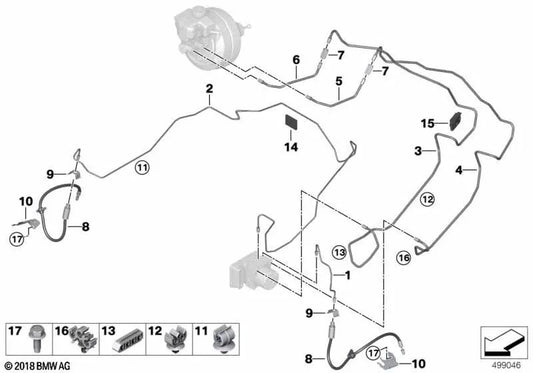 Oberteil Tuelle para BMW G42, G20, G21, G28, G22, G23, G26, G29 (OEM 34306891452). BMW original