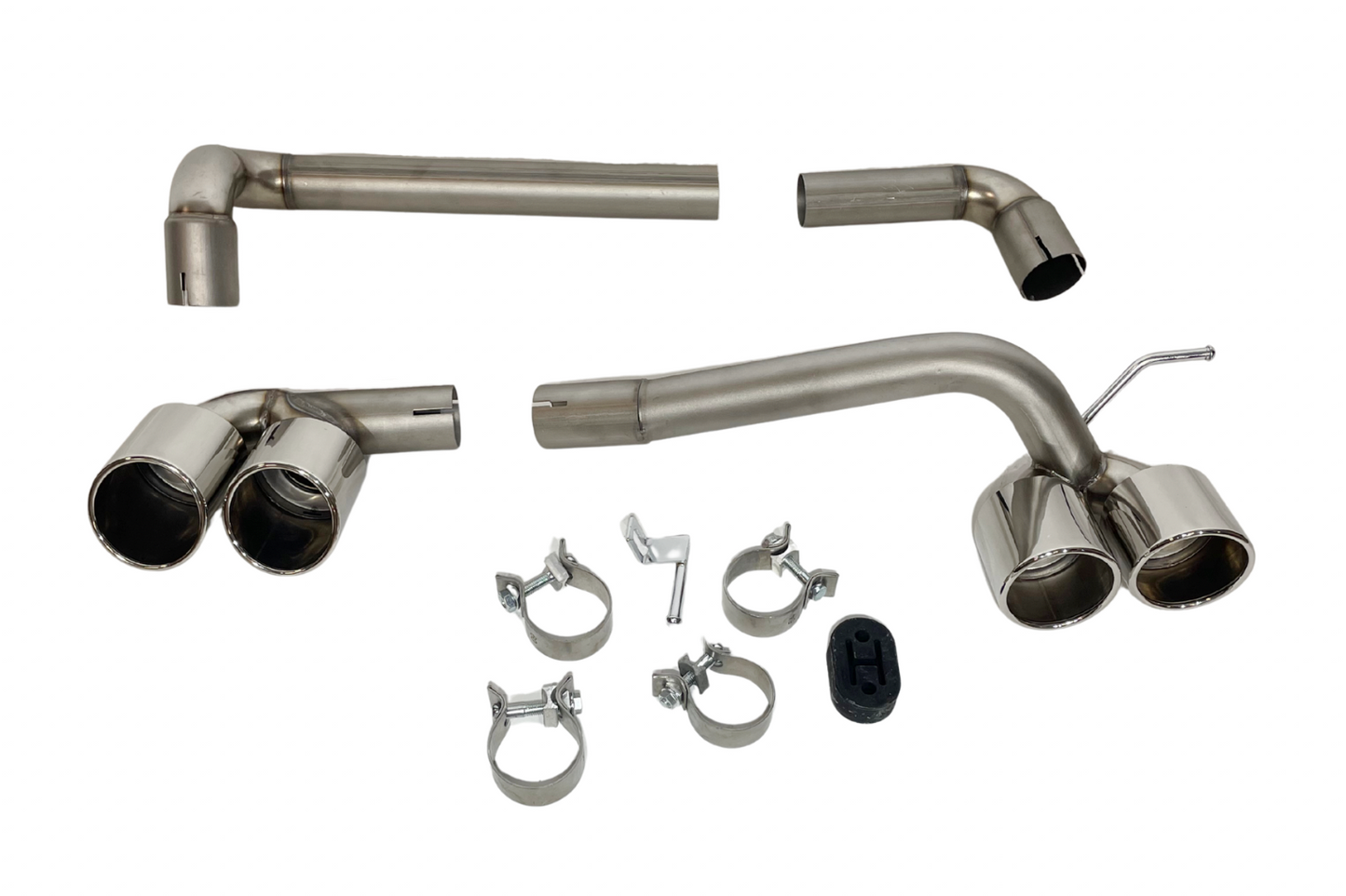 Scarico BMW E90 / E92 Look M4, 2 terminali di scarico originali