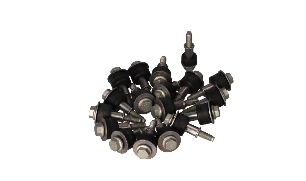 Juego fijaciones exteriores OEM 11120036235 para BMW E46, E90, E91, E92, E93, E39, E60, E61, E63, E64, E38, E65, E66, E83, E53, E70, E71. Original BMW.