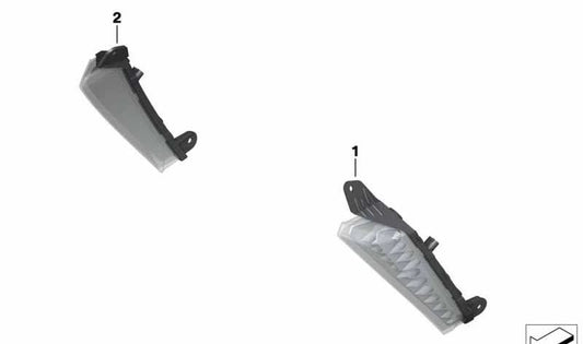 Intermitente LED delantero izquierdo OEM 63138566845 para motos BMW C 400 GT. Original BMW Motorrad.