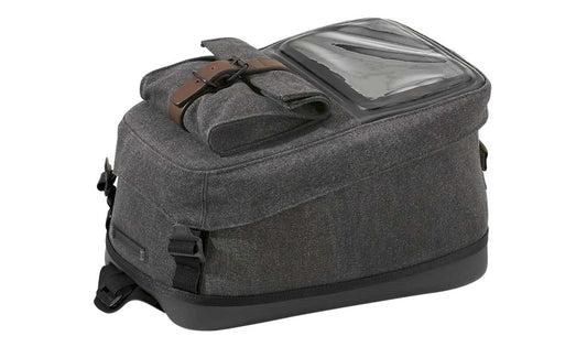 Bolsa sobredepósito de cuero OEM 77452451074 para BMW Motorrad R nineT, Pure, Scrambler, Racer, Urban G/S (modelos RK21, RK22, RK23, RK32, RK33). Original BMW Motorrad.