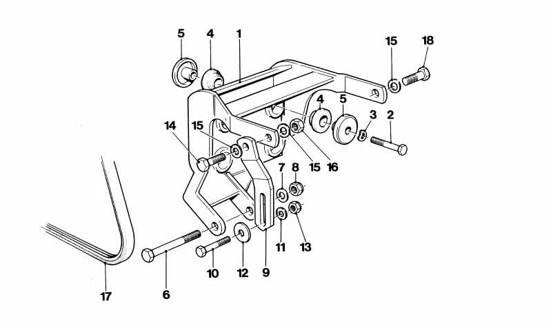 Casquillo de fijación OEM 12311304658 para BMW {E12,E21,E23,E24,E28,E30,E32,E34,E36,E38,E39,E46,E52,E60,E61,E63,E64,E65,E66,E83,E85,E86,E87,E90,E91,E92,E93,F01,F02,F07,F10,F11,F12,F13,F20,F21,F22,F25,F26,F30,F31,F32,F33,F34,F35,F36,F45,F46,F48,F80,F