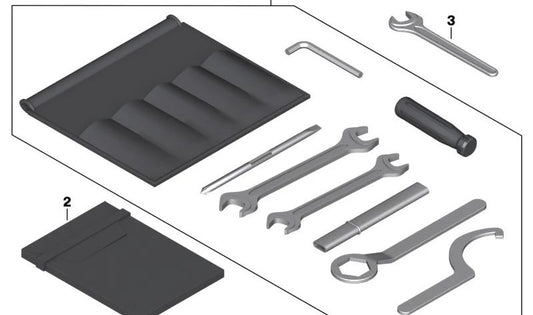 OEM documentation bag 71118565868 for bmw g 310 r, g 310 gs, CE 02 ... and more. Original BMW Motorrad.