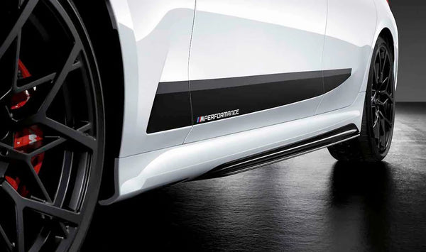 Foliado M Performance en Negro Frozen para BMW 3er G20, G21, G28 (OEM 51142458194). Original BMW