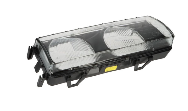 Cristal de faro derecho OEM 63128363506 para BMW E36. Original BMW.