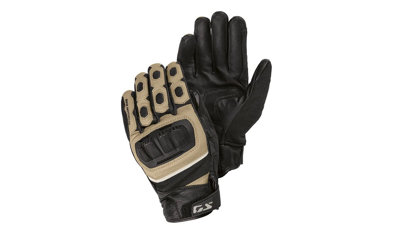 Gloves GS Rallye Size 9 OEM 76215B3D057 for all bmw motorcycles. Original BMW Motorrad.