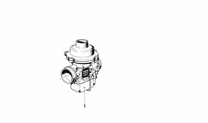 Carburador izquierdo OEM 13111335102 para BMW R60/7, R75/7, R80, R90/6, R90S, R100/7, R100S, R100RS, R100RT (modelos clásicos). Original BMW.