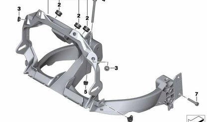 Torxschraube mit Waschmaschine OEM 07129905159 für BMW E61, F10, F06, F12, F13, F01, F02, F04. Original BMW.